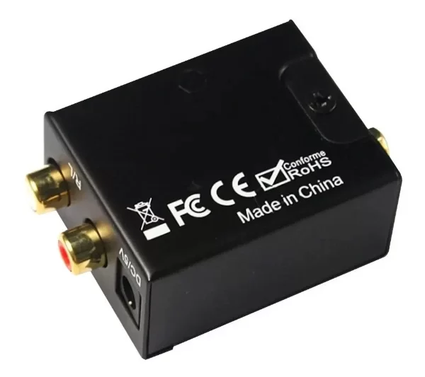 Producto - Conversor Audio Optico Digital Toslink A Analogico Rca - 2