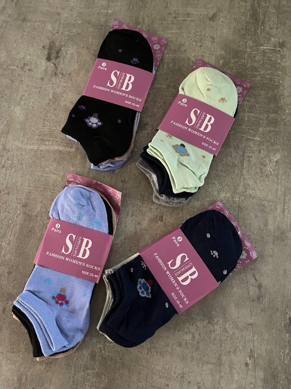 Producto - Medias Mujer Estampadas (POR DOCENA)