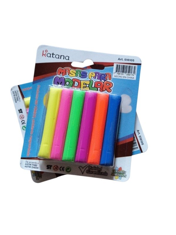 Producto - Masa para modelar EN TUBO X 6
