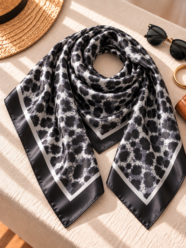 Producto - Maxi Pañuelo Print Gris