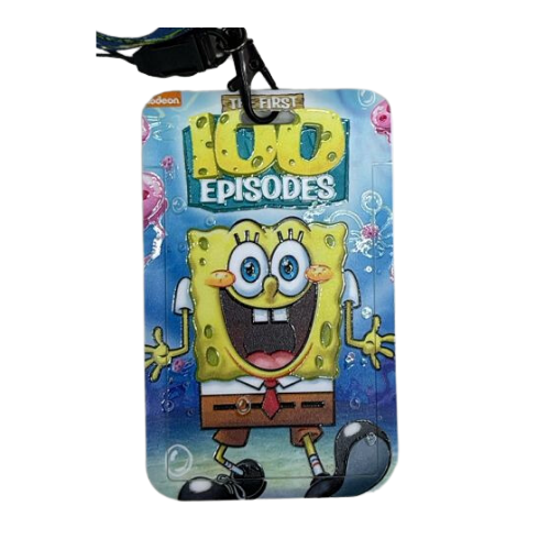 Producto - LLAVERO PORTA TARJETA BOB ESPONJA