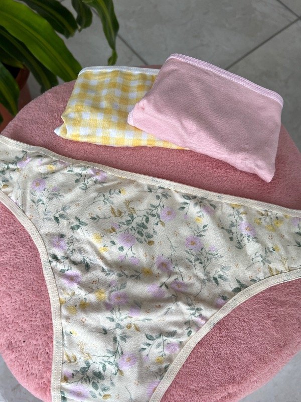 Producto - Pack x3 colaless algodón rosa Frashe MAX - 1