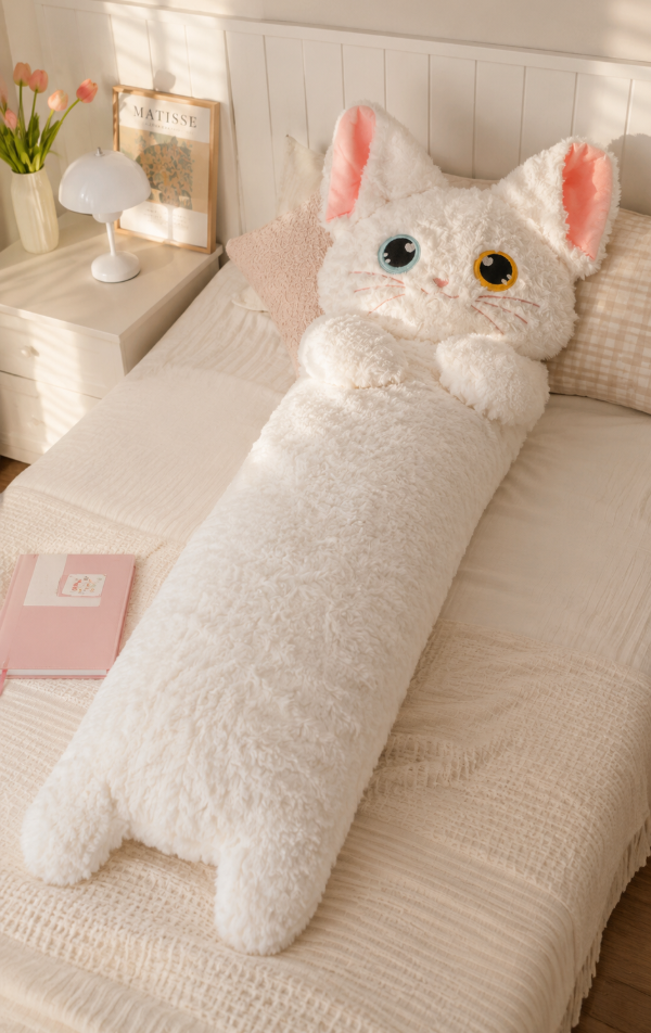 Producto - Almohada 2 plazas gatito soft