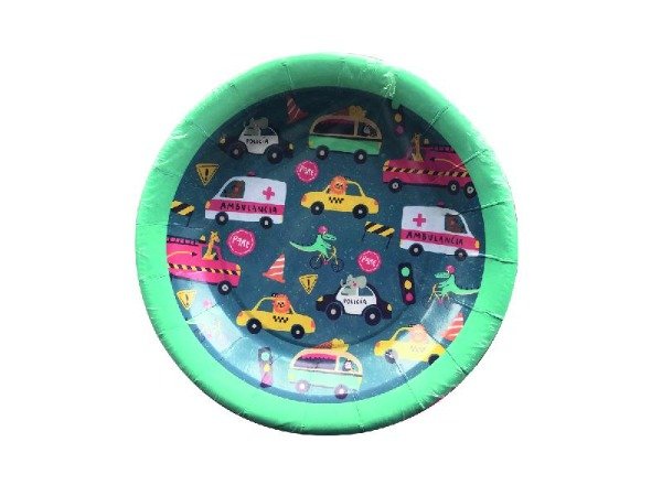 Producto - Platos autitos x 10 un