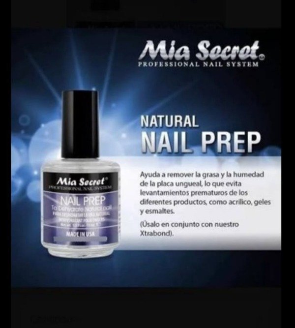 Producto - Nail Prep Mia Secret