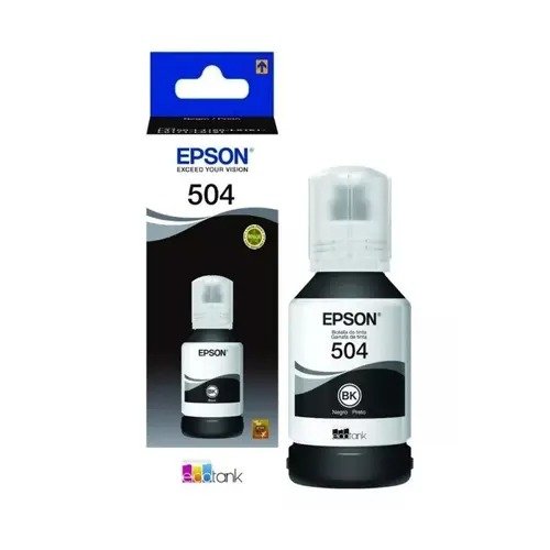 Producto - Botella de Tinta EPSON 504 Negro