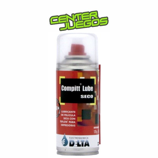 Producto - DELTA COMPITT LUBE SECO LUBRICANTE SECO PARA IMPRESORAS 120G 180CC