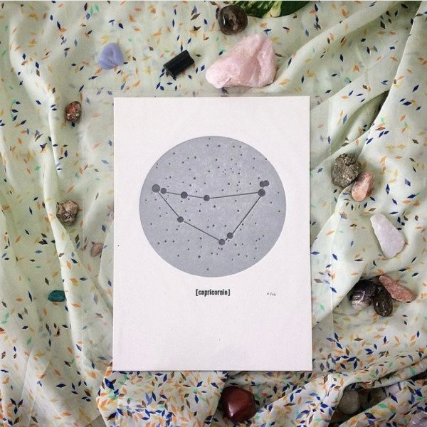 Producto - Lámina Constelación Capricornio