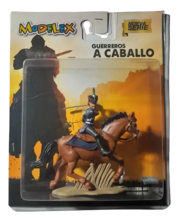 Producto - Fallado!! Soldadito A Caballo De Plastico Granadero (5) Modelex
