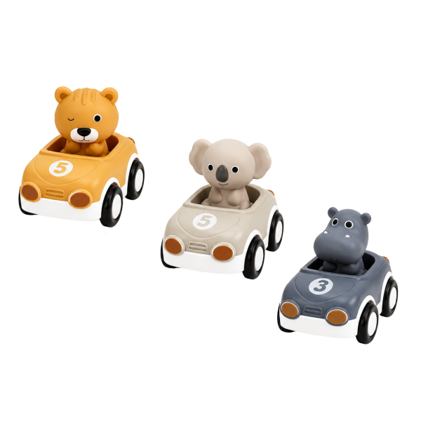 Producto - NT-150 PACK AUTOS X3 AUTOS TITERES DE DEDO SELVA - 1