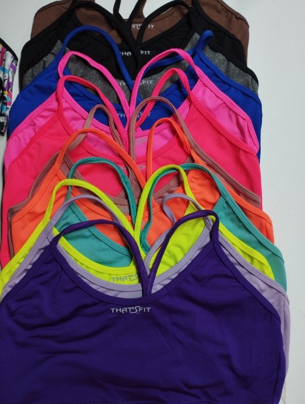 Producto - Top deportivo bretel liso