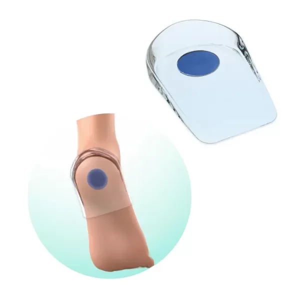 Producto - Talonera De Punto Azul, Gel Polímero - 0