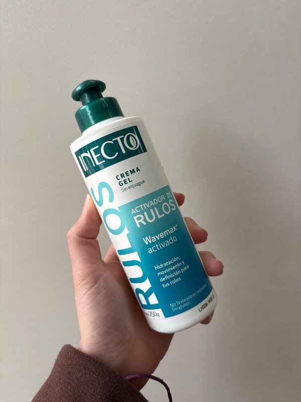 Producto - Crema gel activador de rulos Inecto