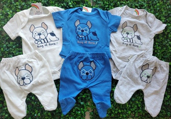 Producto - Conjunto body + ranita perrito