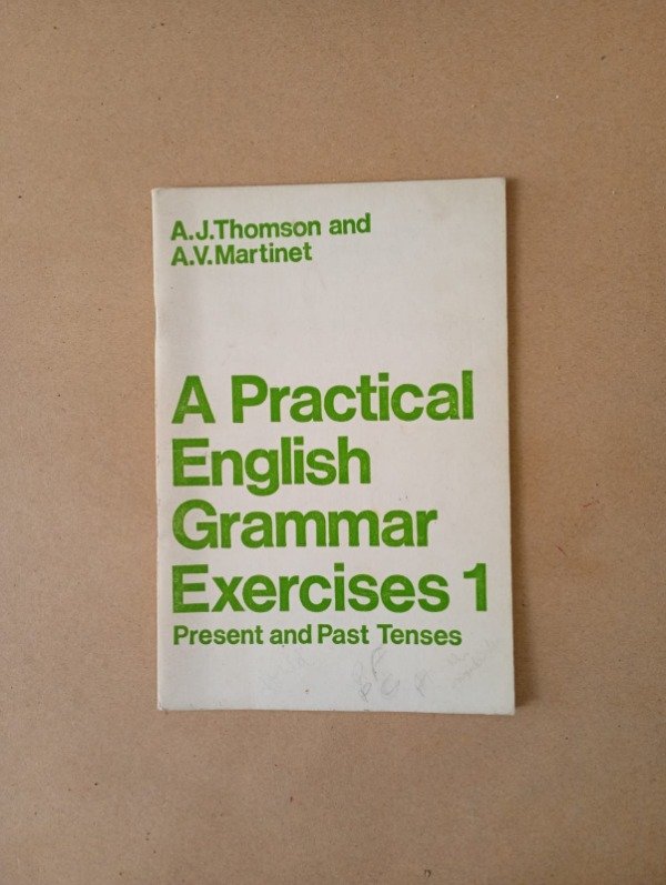Producto - A practical english grammar Exercises #1 Thomson Martinet Oxford University 1970