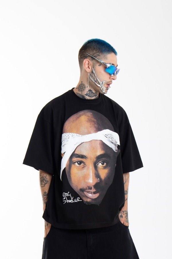 Camiseta oversize Shakur — imagen 5