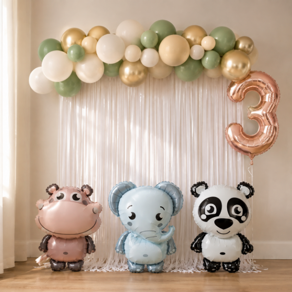Producto - COMBO GLOBOS ANIMALES DEL BOSQUE - 01747