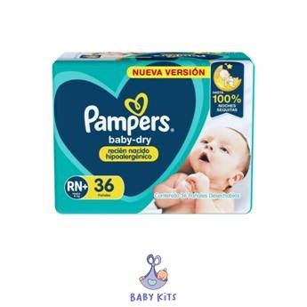 Producto - PAMPERS BABY-DRY RN+