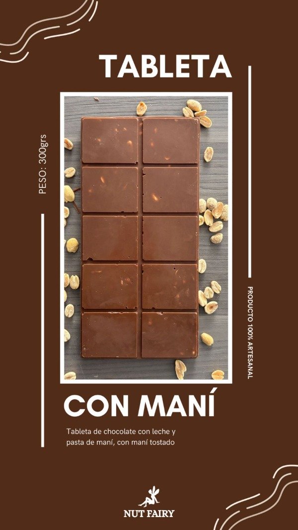 Producto - Tableta con maní
