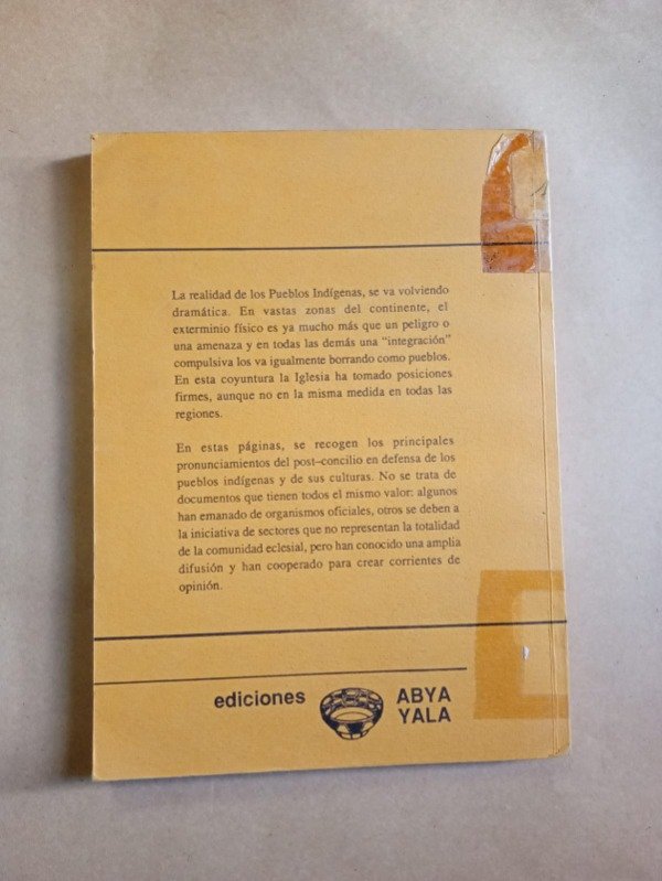 Producto - Iglesia, pueblos y culturas #1 - Autores varios - Abya Yala 1986 - 1