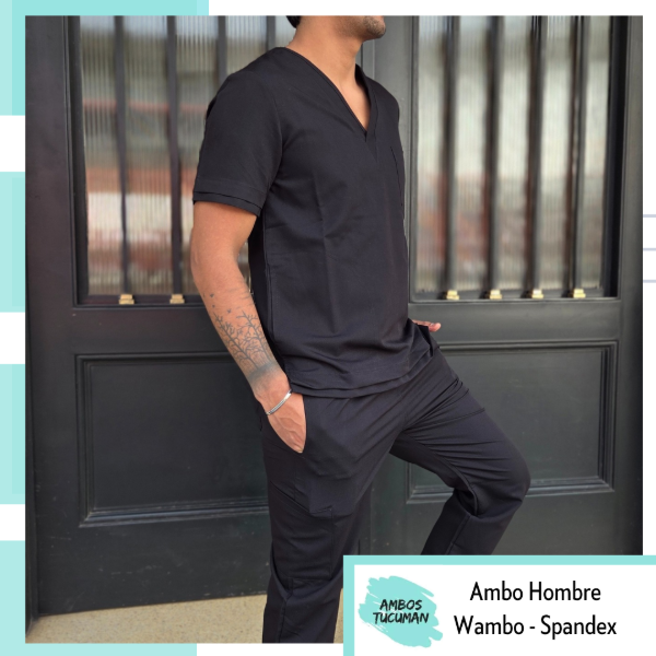 Producto - Ambo  Negro Liso (Sp Manhattan)