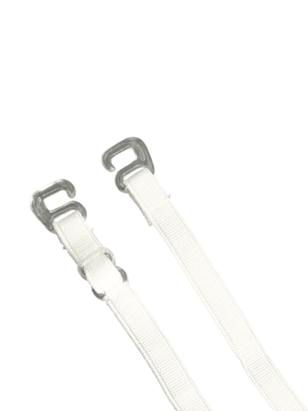 Producto - BRETEL RASADO GANCHO PLÁSTICO BLANCO