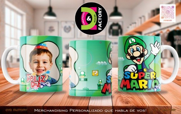 Producto - Taza Super Mario Bros - TZ-RT-BL-11OZ-405-MV-ANM-SMB