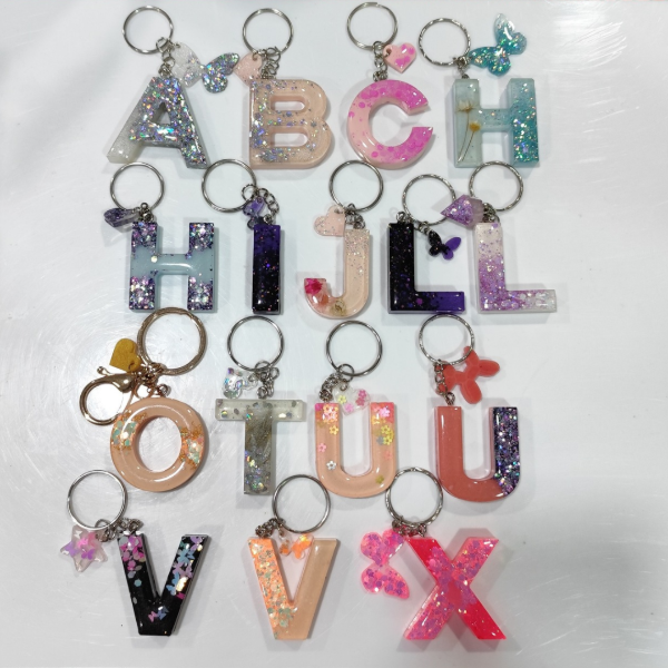 Producto - Llaveros letras Iniciales PROMO