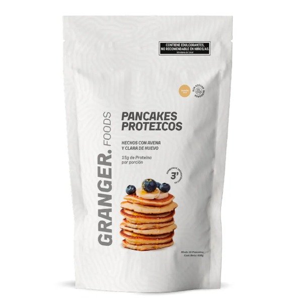 Producto - Pancakes Proteicos Granger x 400 Gr - Paquete sabor Vainilla