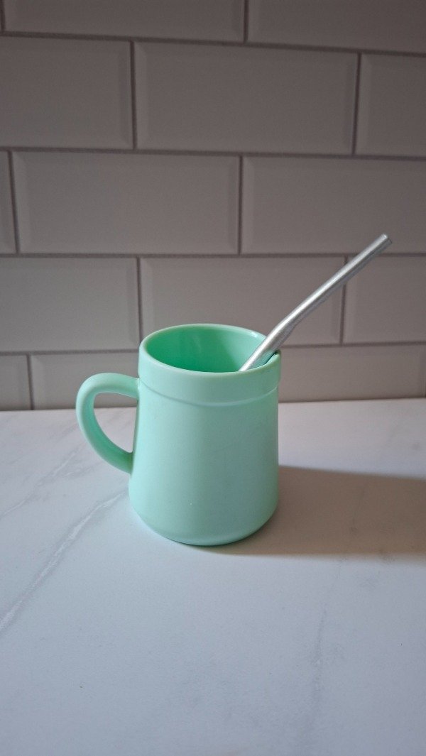 Producto - Mate verde agua pastel