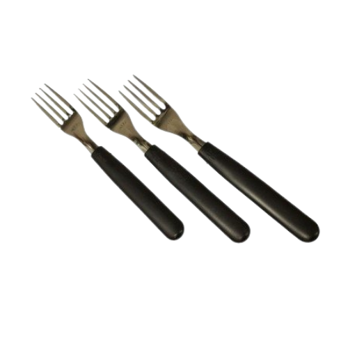 Producto - TENEDOR MANGO PLASTICO NEGRO / CODIGO J2