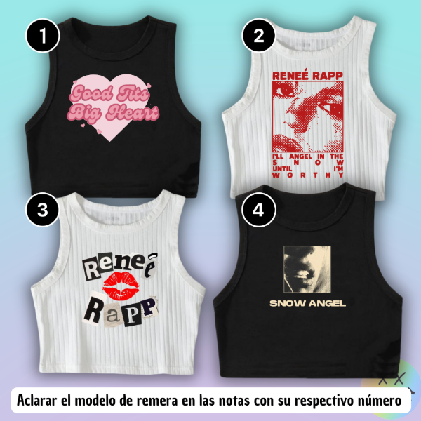 Producto - Musculosas Renee Rapp