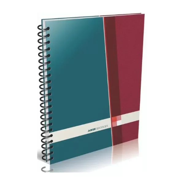 Producto - Cuaderno A4 universitario Arte Escocés rayado 80 hjs