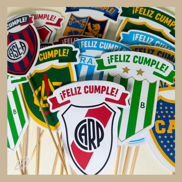 Producto - Topper de torta Fútbol