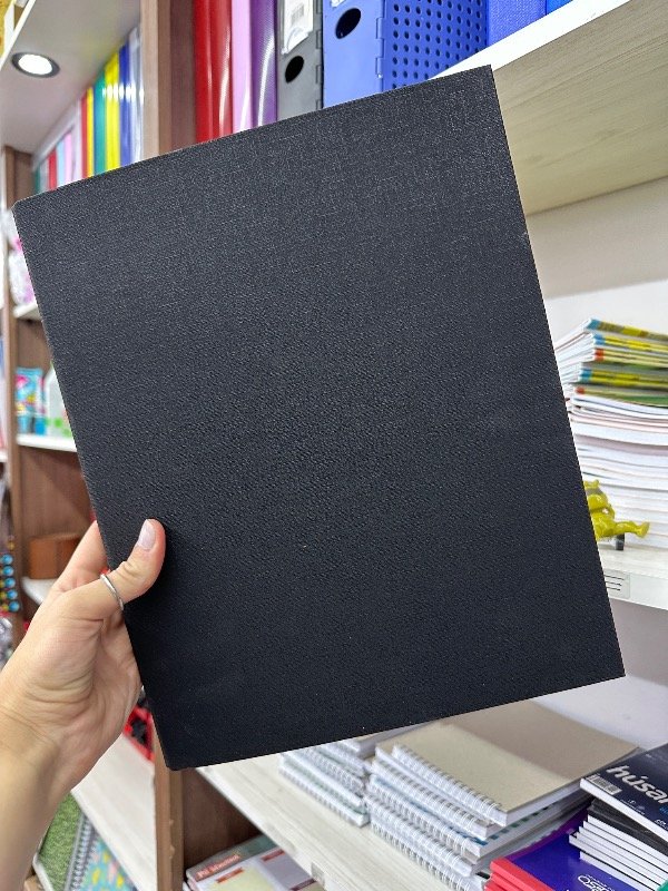 Producto - Carpeta A4 Lomo Fino Negra