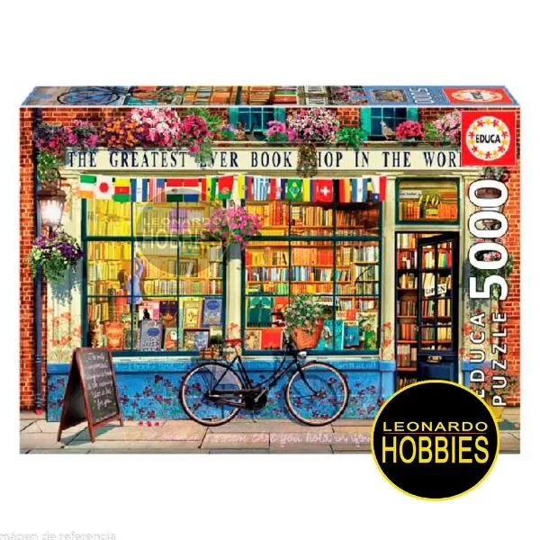 Producto - La Mejor Librería del Mundo 5000 Piezas Educa 18583