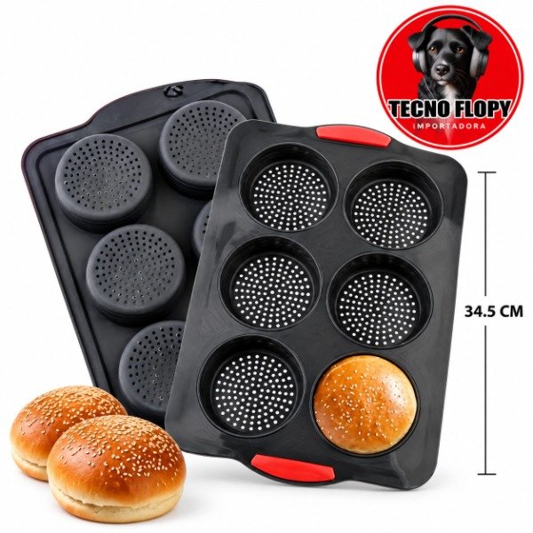 Producto - Molde silicona hamburguesa
