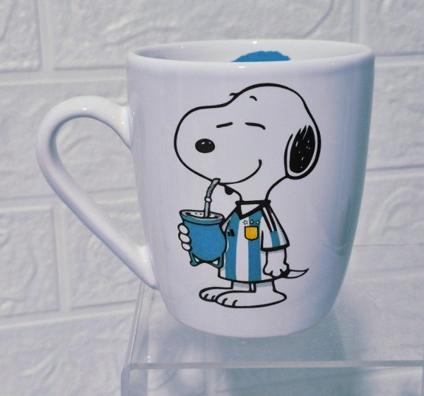 Producto - Taza Cónica Argentina Mundial Snoopy 250 cc