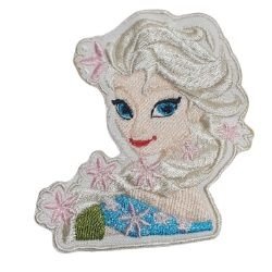 Producto - Parche Bordado Termoadhesivo Elsa Frozen