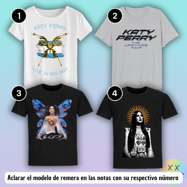 Producto - Remeras Katy Perry #1