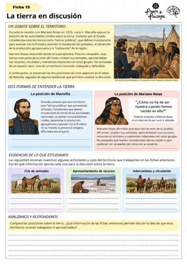 Producto - RELACIONES ENTRE LAS SOCIEDADES INDÍGENAS E HISPANO-CRIOLLA 6to GRADO - 7