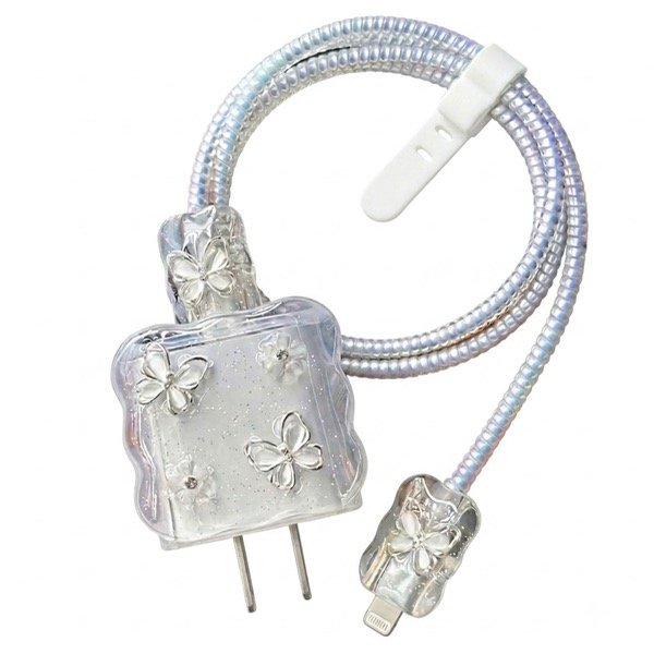 Producto - Protector de cargador maripositas