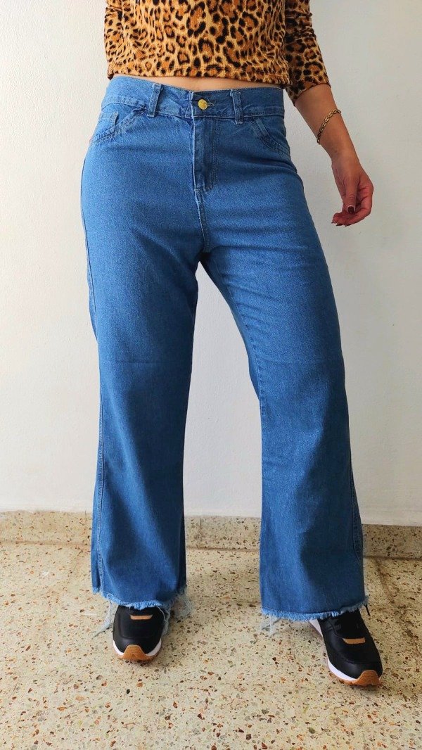 Producto - Jean WIDE LEG Desflecado
