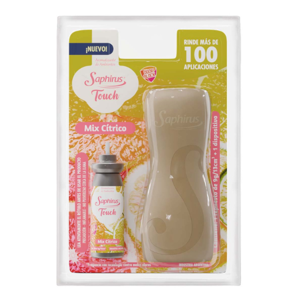 Producto - Dispositivo Golden Sand + Repuesto Touch Mix Cítrico