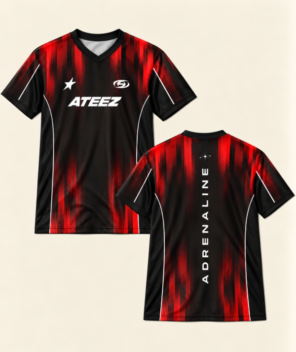 Producto - REMERA ATEEZ - Adrenaline Red - 0