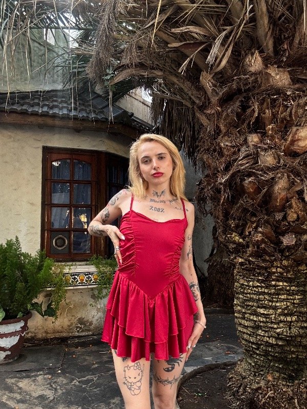 Producto - Vestido chrismas con short