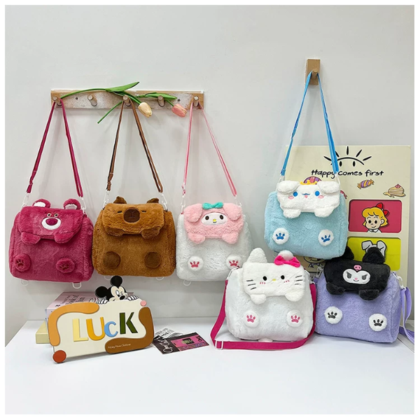 Producto - Mochila cuadrada Sanrio y Lotso