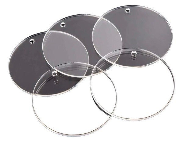 Producto - Acrílicos circulares 5cm para llavero