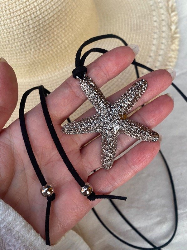 Producto - Choker Estrella Cancún negro