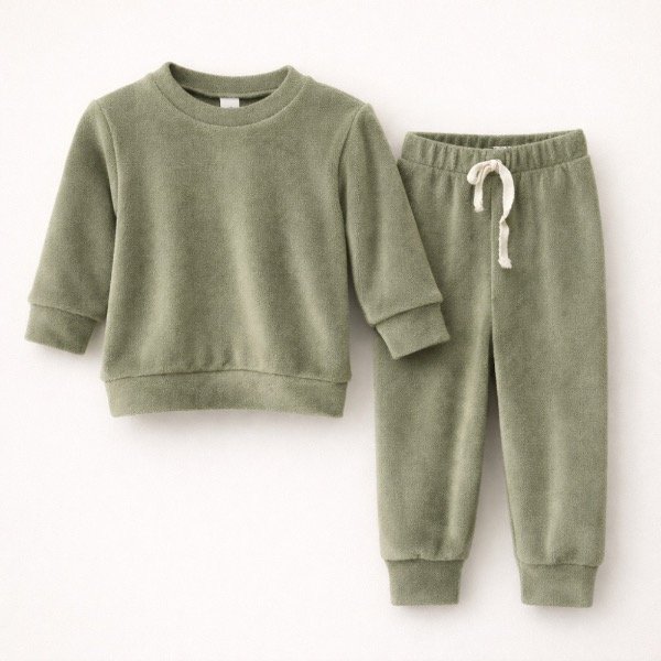 Producto - CONJUNTO PLUSH SIMPLE Pistacho